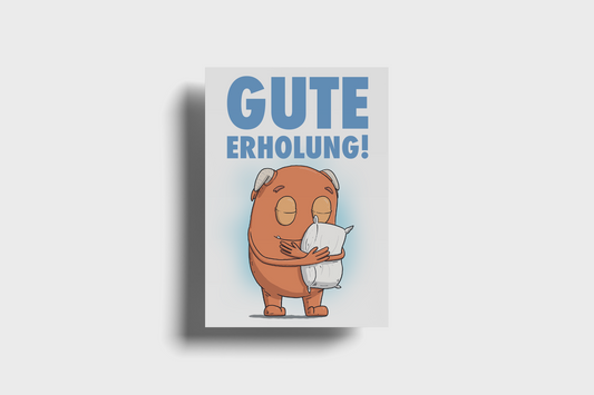 Postkarte | ERHOLUNG