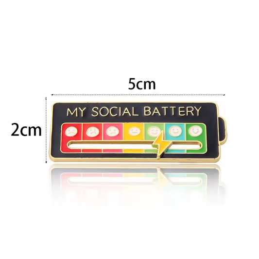 My Social Battery - Pin
